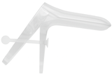 SPECULUM VAGINALE (conf. 100 pz) MONOUSO A PERNO CENTRALE - Misure XS 20mm, S 24mm, M 28mm e L 33mm