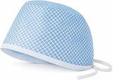 Cuffie per Capelli Sala Operatoria Monouso, Calotta Chirurgica in Cotone Monouso, Super Igiene e Confort! (25 Pezzi)