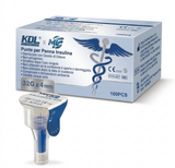 Aghi per Penna da Insulina Sterili Monouso – 100 Pezzi – Comfort e Precisione per Uso Quotidiano - Varie Misure: 29G, 30G, 31G, 32G, 33G
