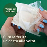 Garze Sterili tessuto non tessuto S x S cm | Compresse Garza sterile per medicazione | Tamponi in tessuto-non tesutto | 100 Pezzi |