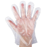 Generico Guanti Monouso in Plastica Trasparenti, 2500 Pezzi