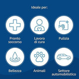Generico 200 Guanti Blu in Nitrile ULTRASOFT, Guanti Monouso Professionali, Senza Lattice e Polvere, Uso Medico, Alimentare, Industriale, Microruvidi, Resistenti e Confortevoli, Taglia