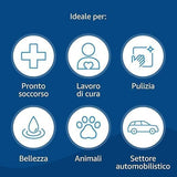 Zarys 1000 Guanti Blu in Nitrile ULTRASOFT, Guanti Monouso Professionali, Senza Lattice e Polvere, Uso Medico, Alimentare, Industriale, Microruvidi, Resistenti e Confortevoli
