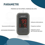 Saturimetro Da Dito Professionale Certificato, Ad Alta Precisione Per Misurare SpO₂, Frequenza Cardiaca E Indice Di Perfusione, Con Allarme, Uso Domestico E Clinico; Modello: YX105