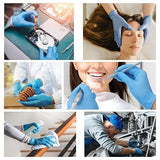 Zarys 1000 Guanti Blu in Nitrile ULTRASOFT, Guanti Monouso Professionali, Senza Lattice e Polvere, Uso Medico, Alimentare, Industriale, Microruvidi, Resistenti e Confortevoli