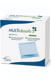 MULTIabsorb MEDICAZIONI STERILI ASSORBENTI in tessuto e cellulosa, 10x10cm ( Conf. 25 pezzi )