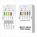 Test Antidroga Urine 8 in 1, Drug Test per Rilevamento Cocaina, Cannabis, Oppiacei, Metadone, Anfetamine, Metanfetamine, Benzodiazepine e Buprenorfina. 5 Test.