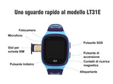 Smartwatch per Bambini con Videochiamate 4G, Nano SIM, Tracciamento GPS dual‑band, Batteria da 700mAH, 2 Giorni di Autonomia e Resistenza IP68, Display 1,4'' |