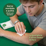 Garze Sterili tessuto non tessuto S x S cm | Compresse Garza sterile per medicazione | Tamponi in tessuto-non tesutto | 100 Pezzi |