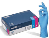 Generico 200 Guanti Blu in Nitrile ULTRASOFT, Guanti Monouso Professionali, Senza Lattice e Polvere, Uso Medico, Alimentare, Industriale, Microruvidi, Resistenti e Confortevoli, Taglia