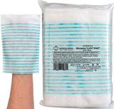 MEDICAL LUME® Manopole Saponate Monouso - Detersione Senza Risciacquo per Incontinenza, Allettati, Recupero Post-Operatorio e Campeggio. 100% Made in Italy!