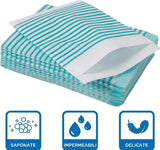 MEDICAL LUME® Manopole Saponate Monouso - Detersione Senza Risciacquo per Incontinenza, Allettati, Recupero Post-Operatorio e Campeggio. 100% Made in Italy!