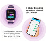 Smartwatch per Bambini con Videochiamate 4G, Nano SIM, Tracciamento GPS dual‑band, Batteria da 700mAH, 2 Giorni di Autonomia e Resistenza IP68, Display 1,4'' |