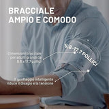 Misuratore di Pressione Arteriosa da Braccio, Sfigmomanometro Elettronico con Bracciale 22-45cm, Apparecchio Automatico per Misurare la Pressione Sanguigna per l'Uso Domestico (YE660D)