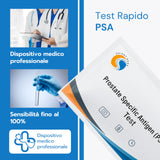 Test Prostata (PSA) – Autotest Rapido 10 minuti – Cut-off 4 ng/mL – Sangue Capillare/Siero/Plasma – IVD per Autotest - 1 TEST