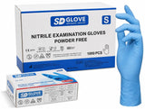 1000 Guanti Blu in Nitrile ULTRASOFT, Guanti Monouso Professionali, Senza Lattice e Polvere, Uso Medico, Alimentare, Industriale, Microruvidi, Resistenti e Confortevoli