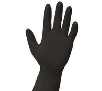 Guanti in nitrile easyCARE neri monouso XS-XL scatola 100 pz