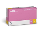 Dettaglio texture guanto nitrile rosa easyCARE grip dita