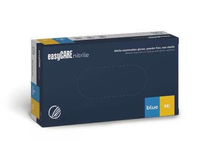 Guanto nitrile nero easyCARE mano indossata micro-testurizzato