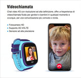 LT31 Smartwatch per Bambini con Videochiamate 4G, Nano SIM, Tracciamento GPS dual‑band, Batteria da 700mAH, 2 Giorni di Autonomia e Resistenza IP68, Display 1,4''