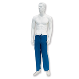 Pantaloni chirurgici monouso con laccetti e tasca