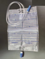 SACCA DI RACCOLTA DELL’URINA DA LETTO  MONOUSO CON SCARICO da 500, 1.000, 1.500 e 2.000ml