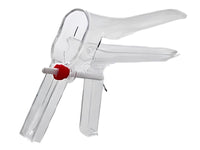 SPECULUM VAGINALE MONOUSO CON VITE LATERALE (conf. 100 pz) - Misure S 20mm, M 28mm e L 33mm