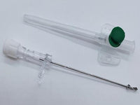AGHI CANNULA DI SICUREZZA A DUE VIE CON SISTEMA DI SICUREZZA (conf. 50 pz) -