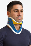 Collare cervicale immobilizzante per adulti regolabile.