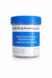 Test Antidroga Urine 8 in 1, Drug Test per Rilevamento Anfetamina, Cocaina, Benzodiazepina, Bupremorfina, THC, MDMA, MTD, MOP. 1 Test in Coppetta, Strisce Reattive e Controllo Temperatura Urine.