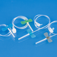 AGHI A FARFALLA (conf. 100 pz) PER INFUSIONE ENDOVENOSA MONOUSO, con Gauge 20G, 21G, 22G, 23G, 24G, 25G