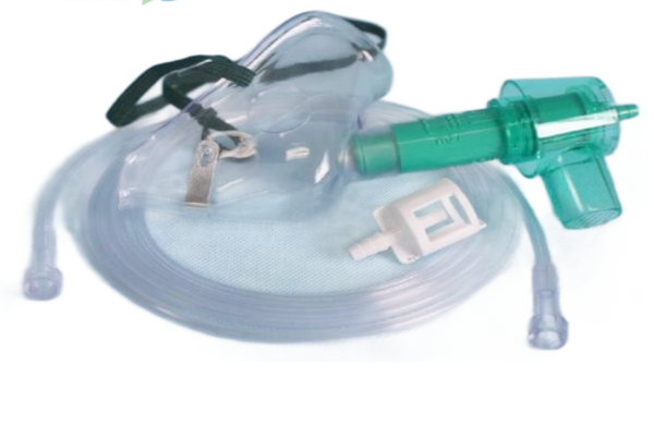 maschera VENTURI CON 2 DILATATORI 