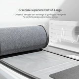 Misuratore di Pressione da Braccio, Sfigmomanometro Elettronico con Bracciale 22-45cm, Apparecchio per Misurare Pressione Sanguigna per l'Uso Domestico, Batterie e Cavo USB Incluso (YE670A)
